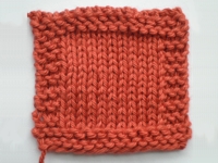 Wild Hare Fiber Prevent Stockinette Knitting from Curling